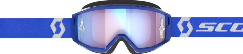 Scott 51-5530 278597-1006349 PRIMAL GOGGLE BLUE/WHITE BLUE CHROME WORKS