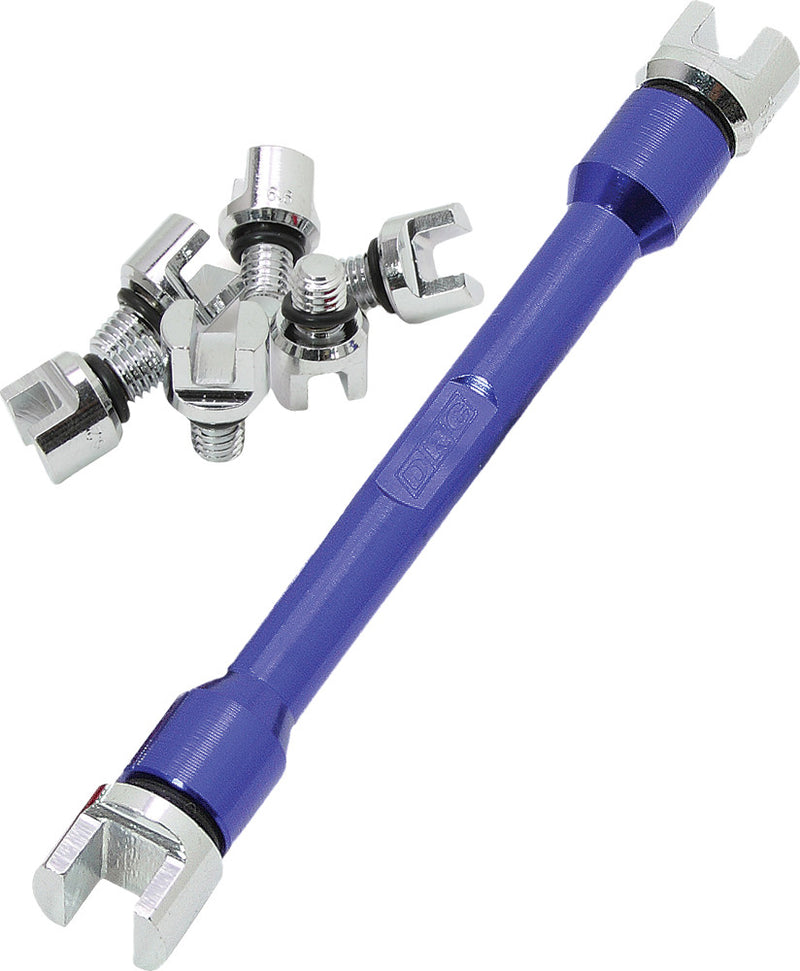 Drc 634-8025 D59-15-062 PRO SPOKE WRENCH BLUE 5.6MM-7.0MM