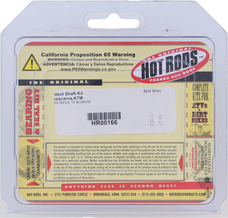 Hot Rods 421-HR00166 HR00166 COUNTERSHAFT SEAL KIT