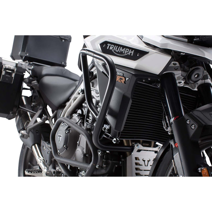 SW-MOTECH 0505-1949 SBL.11.703.10000/B Crash Bar left/right - black - triumph - tiger 1200