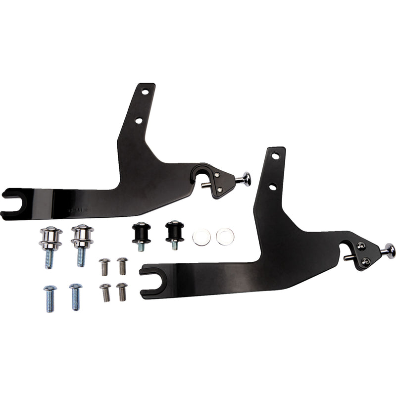 Cobra Backrest Kit - 602-2041B For Harley Softail 2000-2017