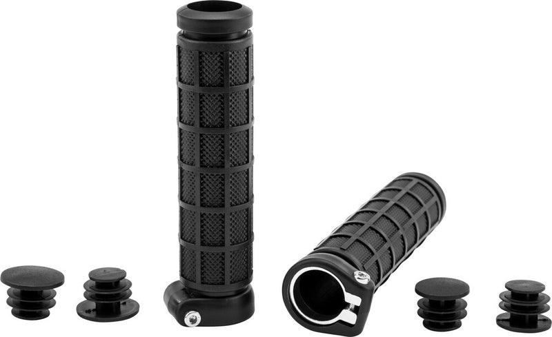 Fire Power 24-1271 01120731A GRIP-LOCK GRIPS BLACK/BLACK