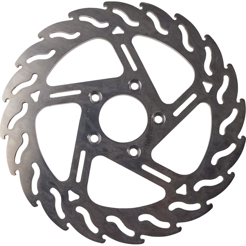Moto-Master Flame Brake Rotor - 110745-PU For Harley Motorcycles 2000-2007