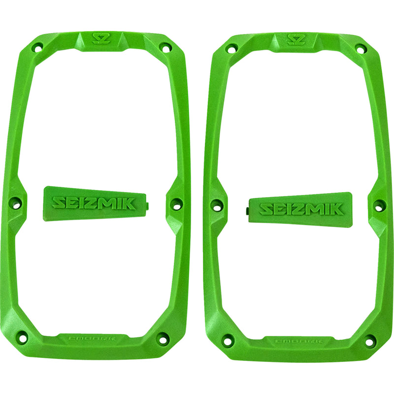 SEIZMIK 0640-1498 56-19024 Embark Mirror Trim Kit Trim Kit - Embark - Side View - Green