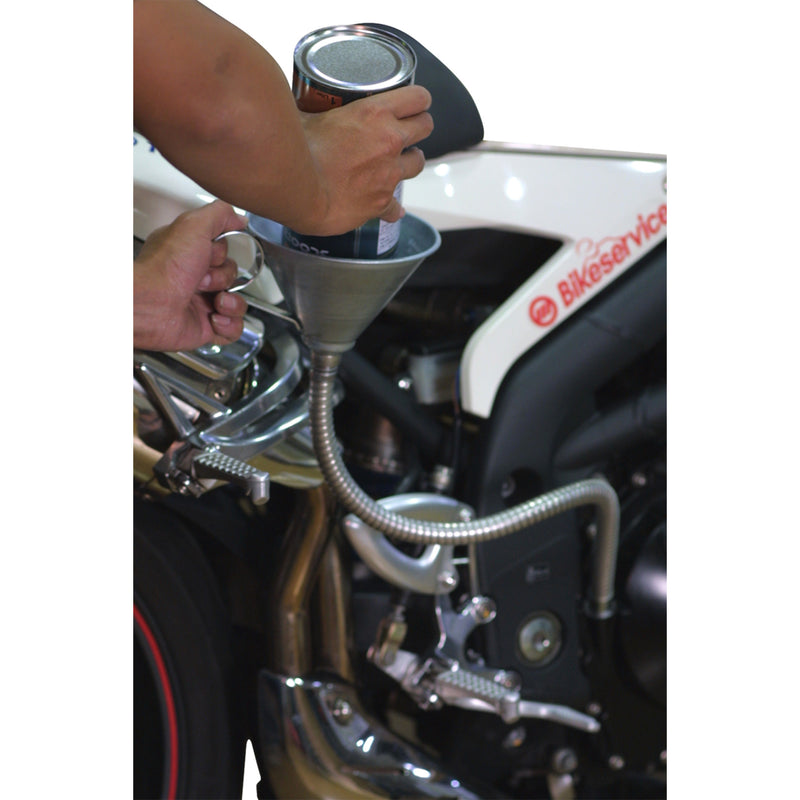 BIKESERVICE 3850-0703 BS2551 Flexible Spout Funnel Spout Funnel - Flexible
