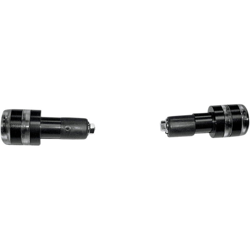 K&S TECHNOLOGIES 2040-0453 15-1010 LED Handlebar End Marker Light Kits Led Handlebar End Marker Lights - Black - Amber LEDs