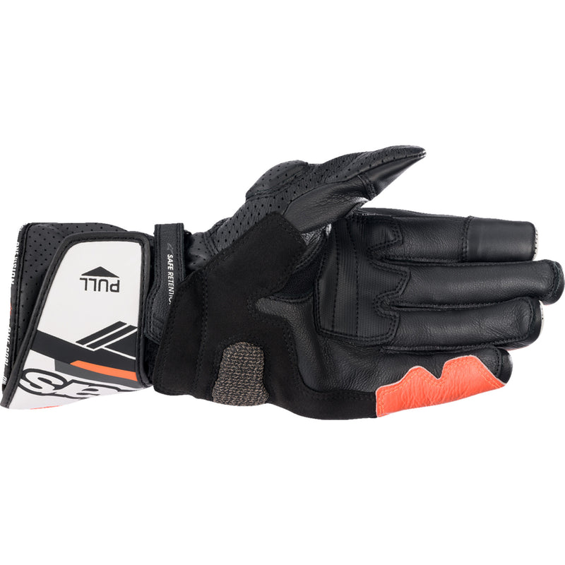 ALPINESTARS SP-8 V3 Gloves Black/White/Fluo - Red