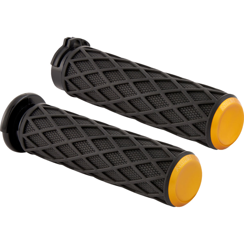 Arlen Ness Diamond Grips - 500-014 For Harley Motorcycles 1980-2022