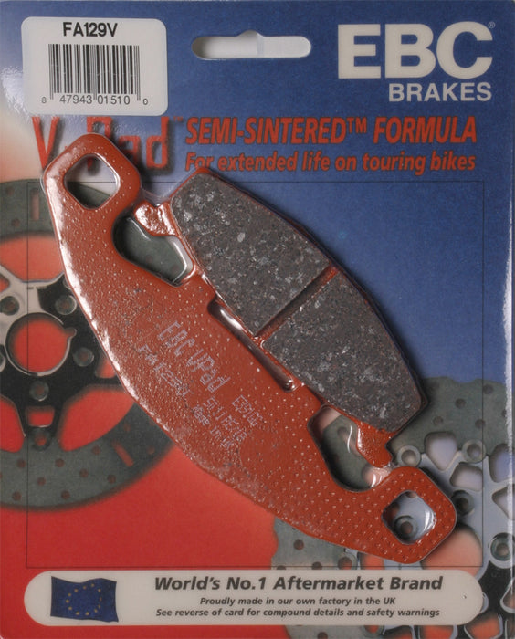 Ebc 15-129V FA129V BRAKE PADS V-SERIES