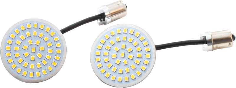 Letric Lighting Co 850-09500 LLC-B6A BULLET STYLE LED INSERT 1156 AMBER