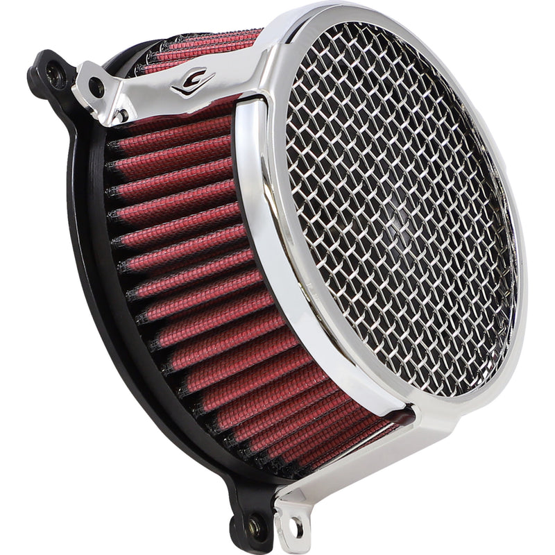 Cobra Cobra Plain Air Cleaner - 606-0102-03-SB For Harley Motorcycles 1999-2017