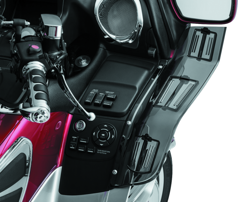Kuryakyn 8939 Dragon Wings 01-17 Honda GL1800 Models Smoke - User 1