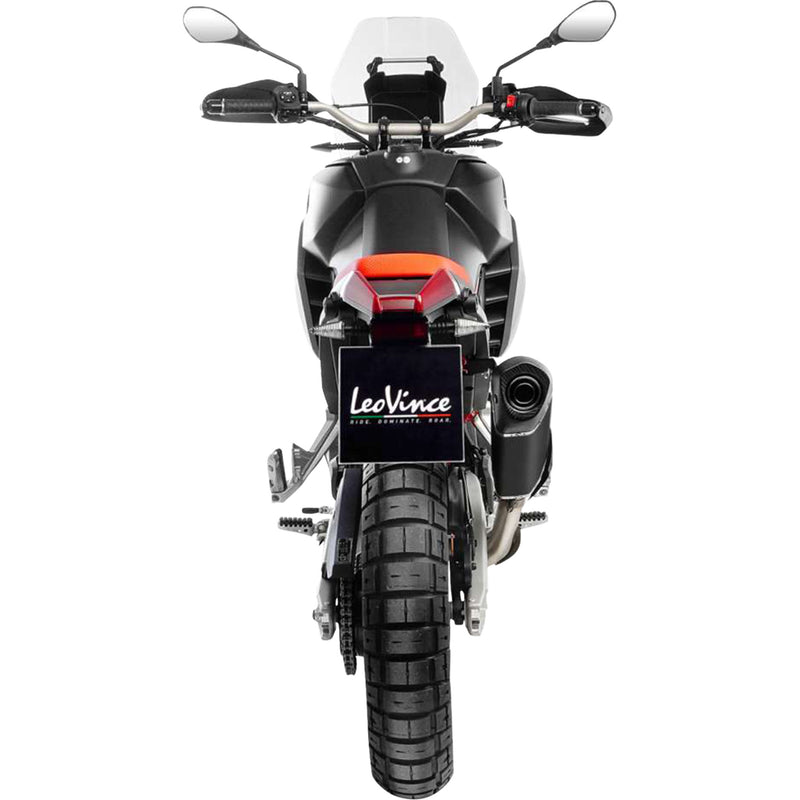 Leovince LV-14 Black Edition Muffler - 15626BU Aprilia Tuareg 660 2022-2025