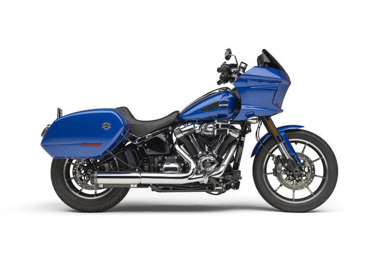 Cobra 4" 2-1 NH Slip-ON Short Chrome W Black TIP Softail - 6522 For Harley Softail 2025 | Arctic Cat Powder Special 600 2000