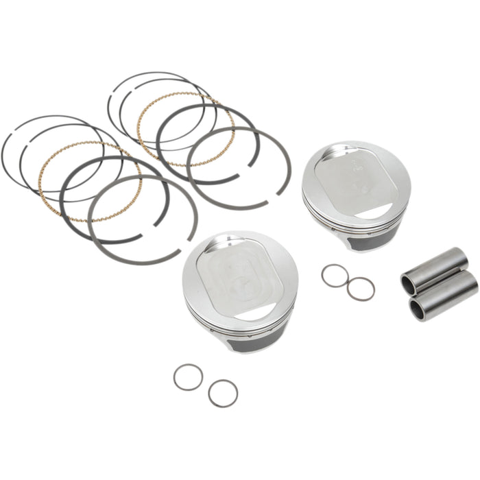 KB PERFORMANCE 0910-3971 KB660C.005 Forged Piston Kit twin cam