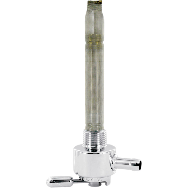 PINGEL DS-390255 4211-CR Power-Flo Fuel Valve Round Fuel Valve - Chrome - 3/8" NPT