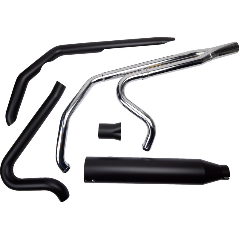 Khrome Werks Outlaw-SR 2-Into-1 Exhaust System - 200775-SR For Harley Touring 2017-2026