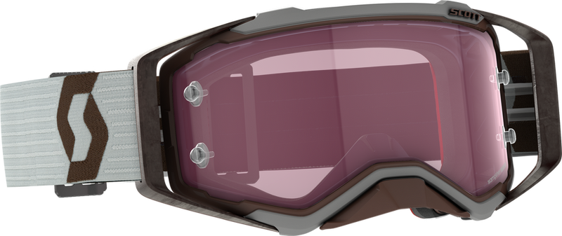Scott 51-5512 285536-7430352 PROSPECT AMPLIFIER GOGGLE GREY/BROWN ROSE WORKS