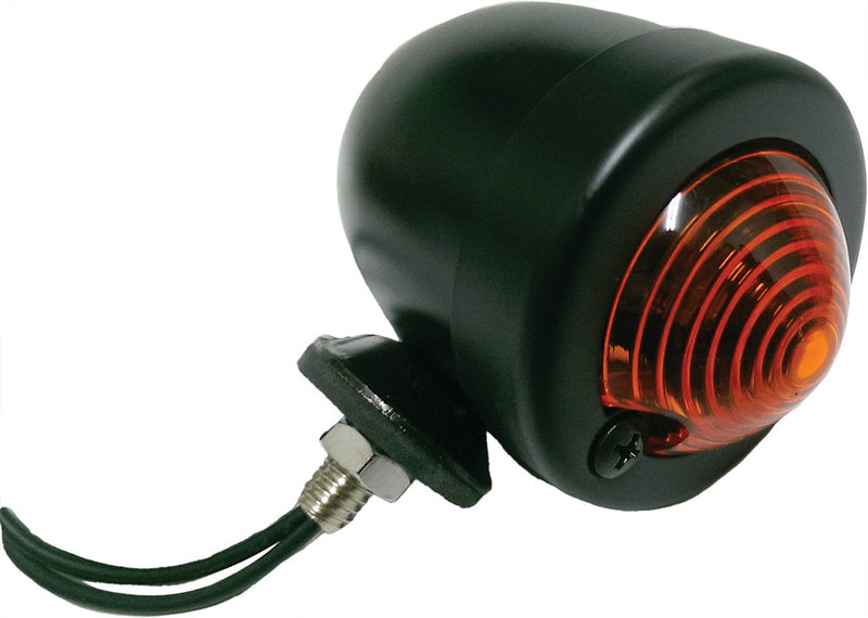Harddrive 820-55500 201036 BULLET MARKER LIGHT CHROME RED LENS SINGLE FILAMENT