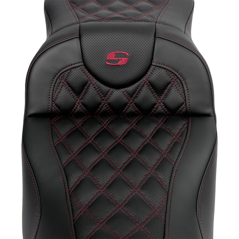 Saddlemen Roadsofa™ Seat - 808-07B-184B8 For Harley Touring 2008-2025