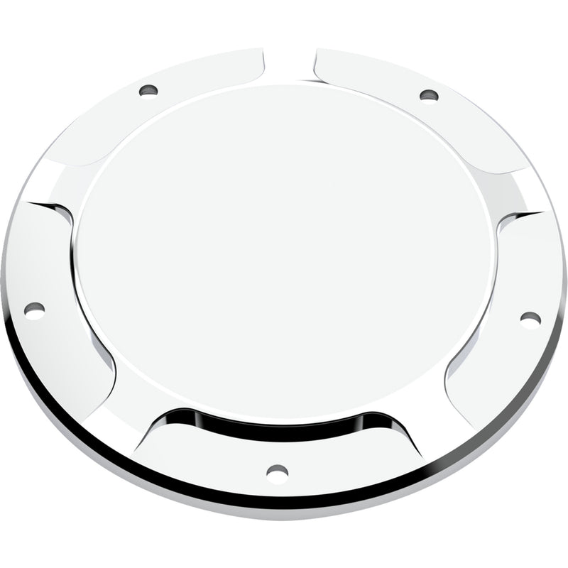 LA Choppers County Line Derby Cover Chrome - LA-P106-02C For Harley Softail 2018-2024