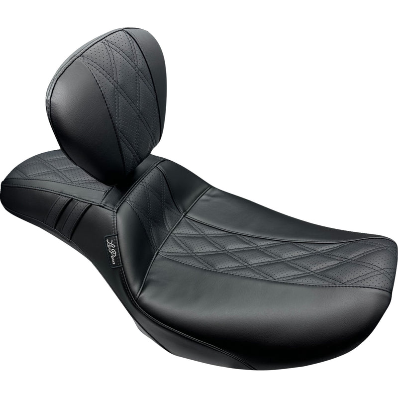LePera Outcast Daddy Long Legs Seat - LV-987DLBRGT2 For Harley Touring 2023-2026