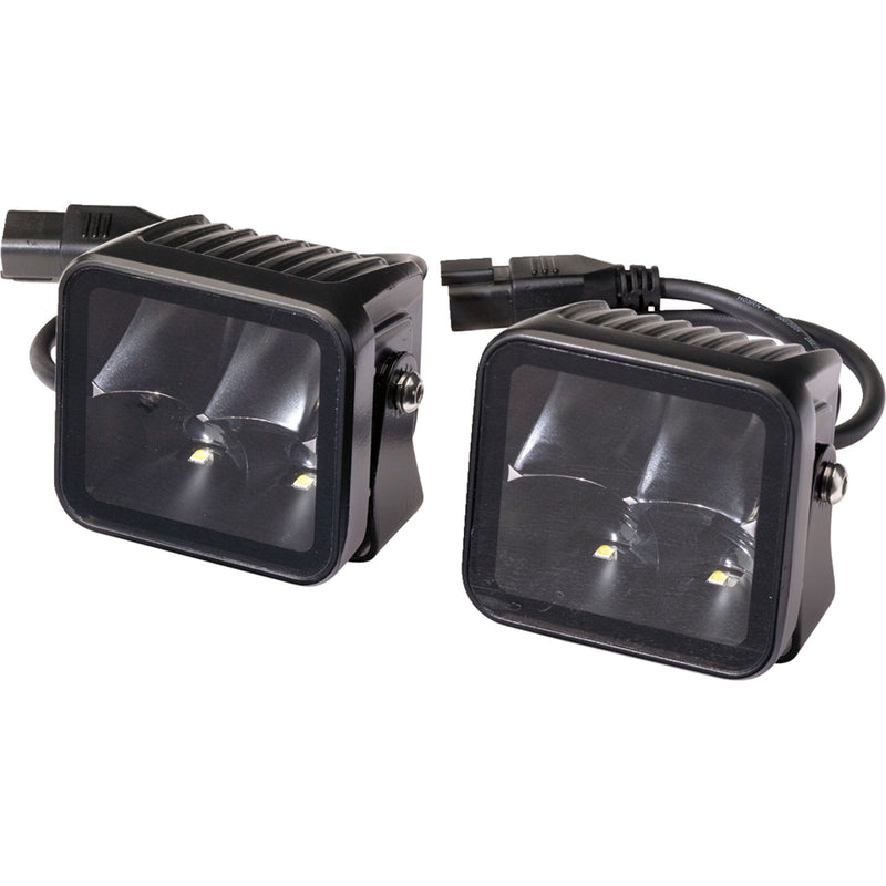 MOOSE OFFROAD 2001-2618 MSE-BLPKIT 3" Black-Out series Cube Light LED Cube Light - 3" - Black