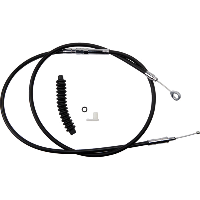 DRAG SPECIALTIES High-Efficiency Black Vinyl Clutch Cable
