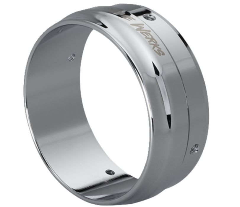 Khrome Werks 1861-1781 200729P KW 4.5 RACE END CAP TIP, CHROME