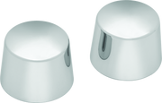 Kuryakyn 1214 Front Axle Nut Caps Chrome - Photo - Primary