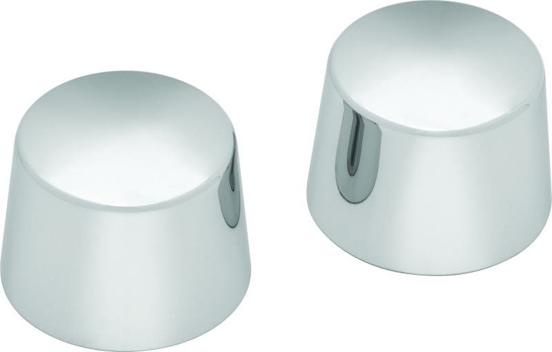 Kuryakyn 1214 Front Axle Nut Caps Chrome - Photo - Primary