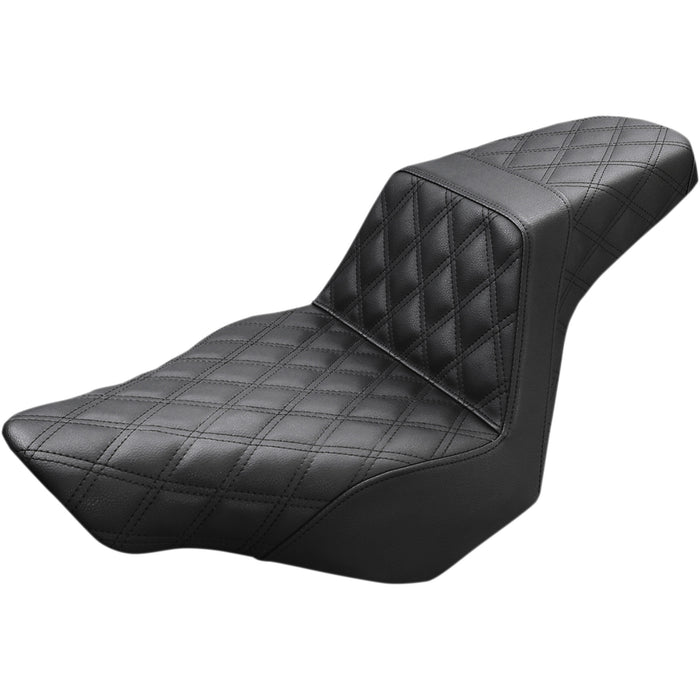 SADDLEMEN 0802-0982 813-27-175 Step Up Seat — Lattice Stitched - FXSB