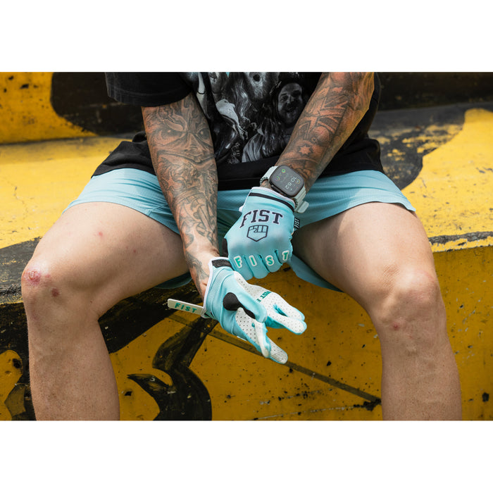FIST HANDWEAR Breezer Ruthless Teal Staple Gloves