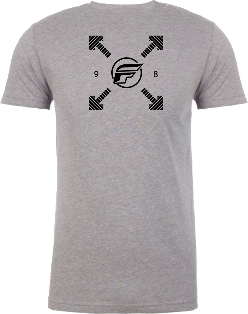 Fly Racing 354-0323YL 354-0323YL YOUTH FLY LOST TEE DARK GREY HEATHER YL