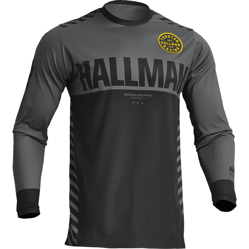 THOR Differ Slice Jersey Charcoal/Black