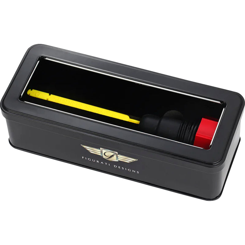 Figurati Designs Oil Dipstick - FDP01-TCSM-R For Harley Touring 2007-2016