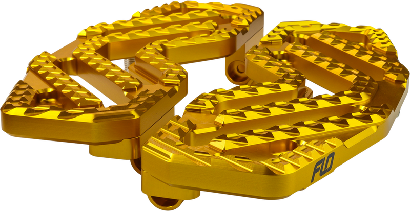 Flo Motorsports 122-8162 V-800V5GLD SAVAGE FLOORBOARDS GOLD