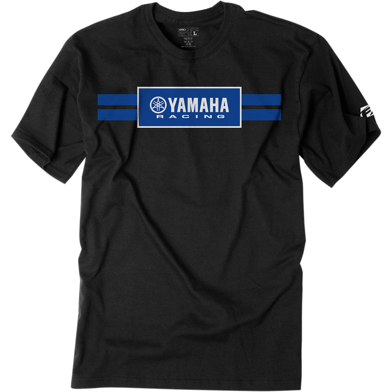 FACTORY EFFEX Yamaha Racing Stripe T-Shirt Black