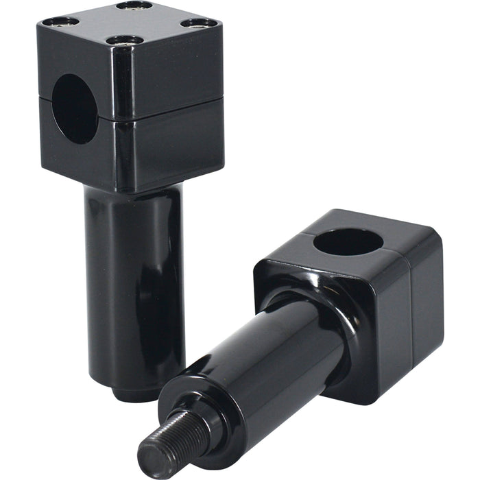 WILD 1 0602-1252 WO534GB Springer Risers Risers - Springer - 4" - Gloss Black