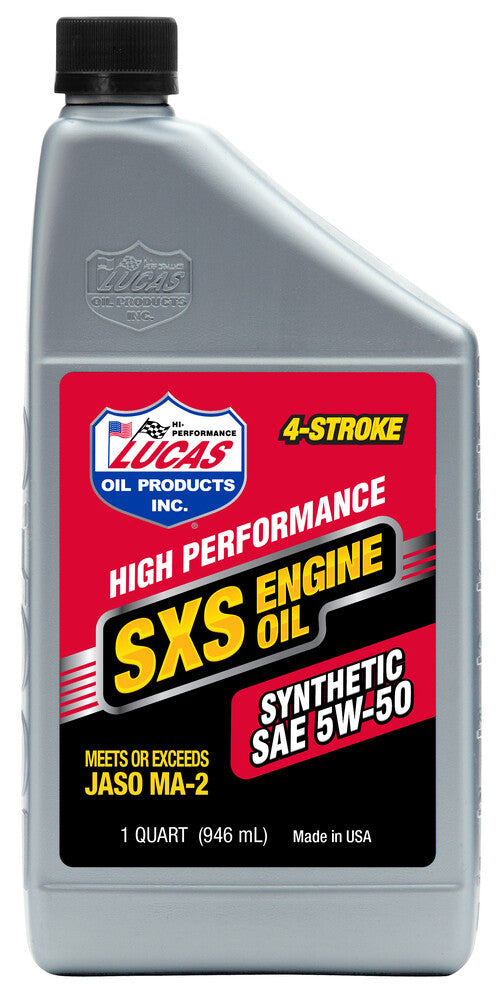 Lucas 58-54021 11208 SXS SYNTHETIC ENGINE OIL 5W50 1QT