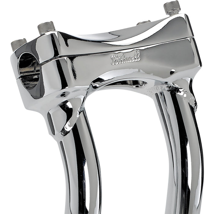 BILTWELL Murdock O/S Riser Risers - Oversized Pullback Chrome