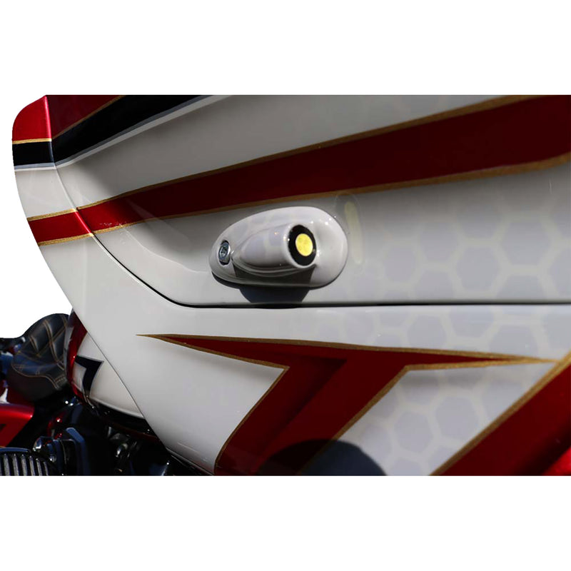 Paul Yaffe Bagger Nation Turn Signal - PYO:LB-RG-DRL-B For Harley Road Glide 2015-2023