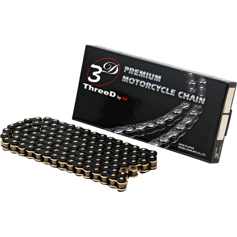 EK 1223-2089 530L3D-120KG 530 L3D Drive Chain 530 L3D - Drive Chain - 120 Links - Black/Gold