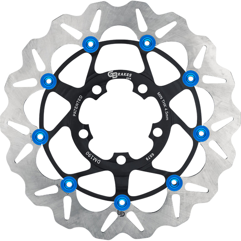 Gbrakes Brake Rotor - GBDU040 Kawasaki Motorcycles 2006-2026