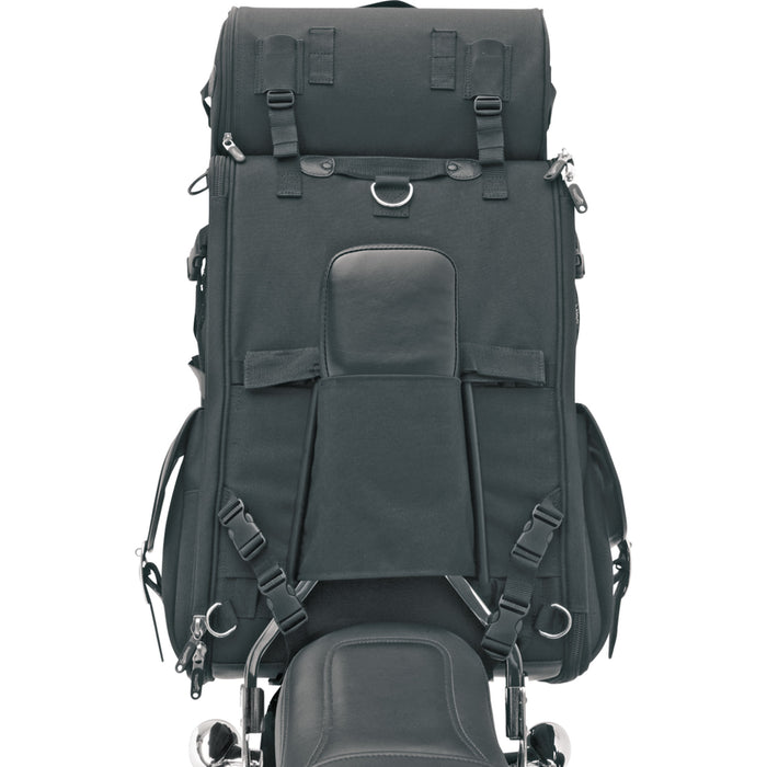SADDLEMEN 3515-0118 3515-0118 BR1800EX Combination Backrest, Seat, and Sissy Bar Bag Sissy Bar Bag