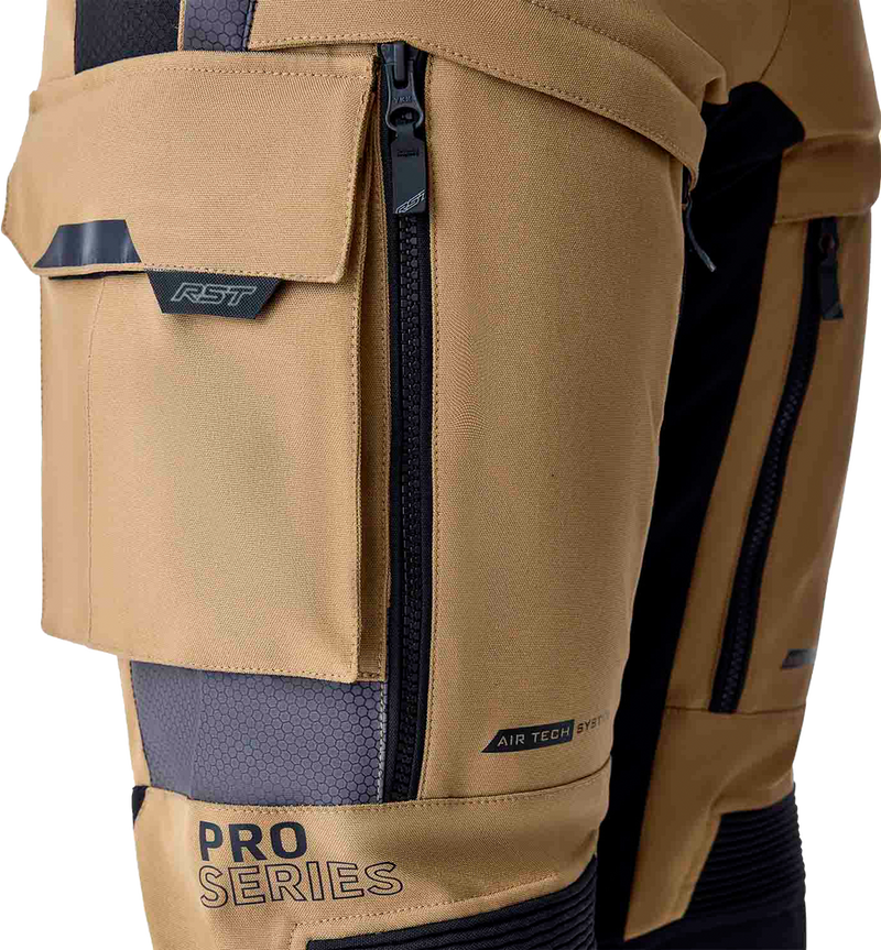 Rst 556-3616342 103616SND-42 PS ADVENTURE D3O PANTS SAND/BLACK TEXTILE 4X