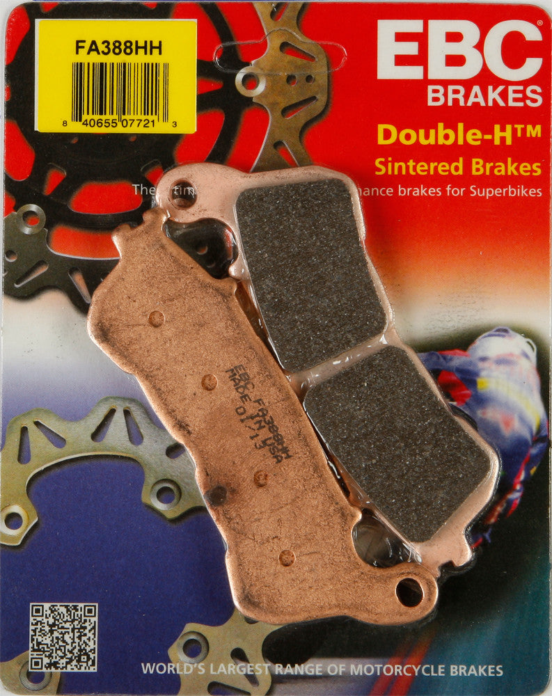 EBC Brake Pads - FA388HH For Honda Motorcycles 2005-2017 | Suzuki C109R Boulevard / C109RT Boulevard 2008-2009