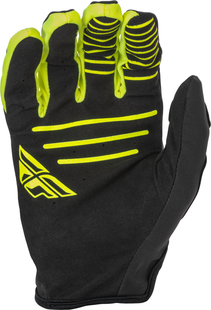 Fly Racing Windproof Gloves Black HI-VIS SZ 07