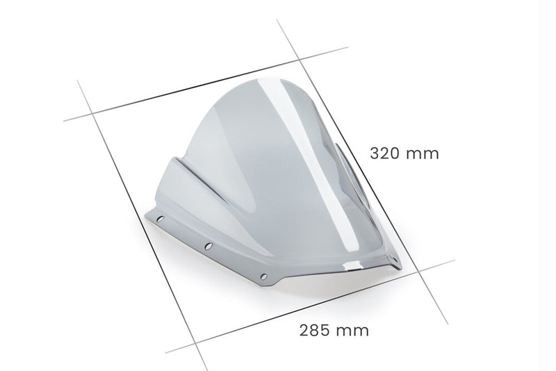 Puig Hi-Tech Parts Windscreen Z-Racing Smoke - 20541H Kawasaki Ninja 2021-2026