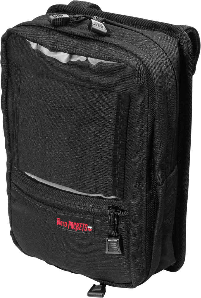 Moto Pockets Utility Bar BAG Black 7.5X10.5X3 - 40003BLK